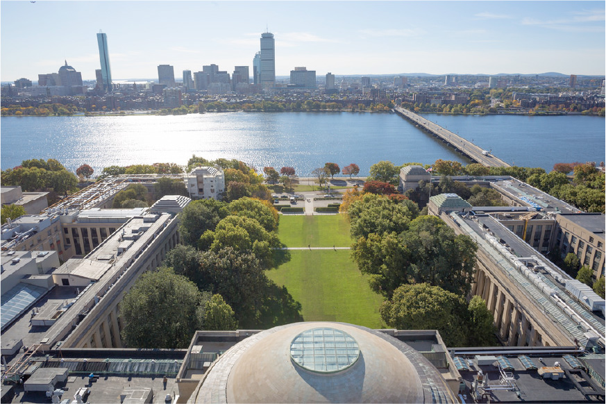 EXAMPLE: Overhead campus view
