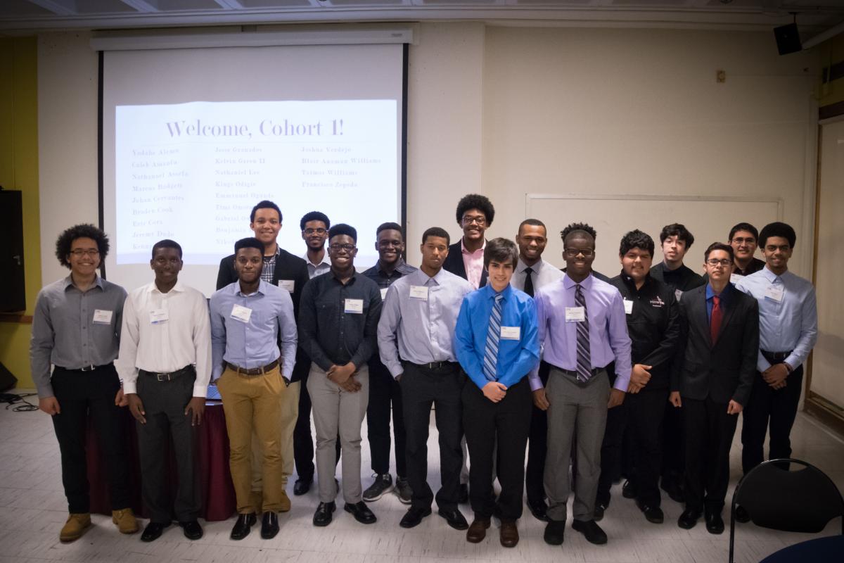 Cohort 1 (Class of 2021). Photo by Christian Cardozo-Aviles.